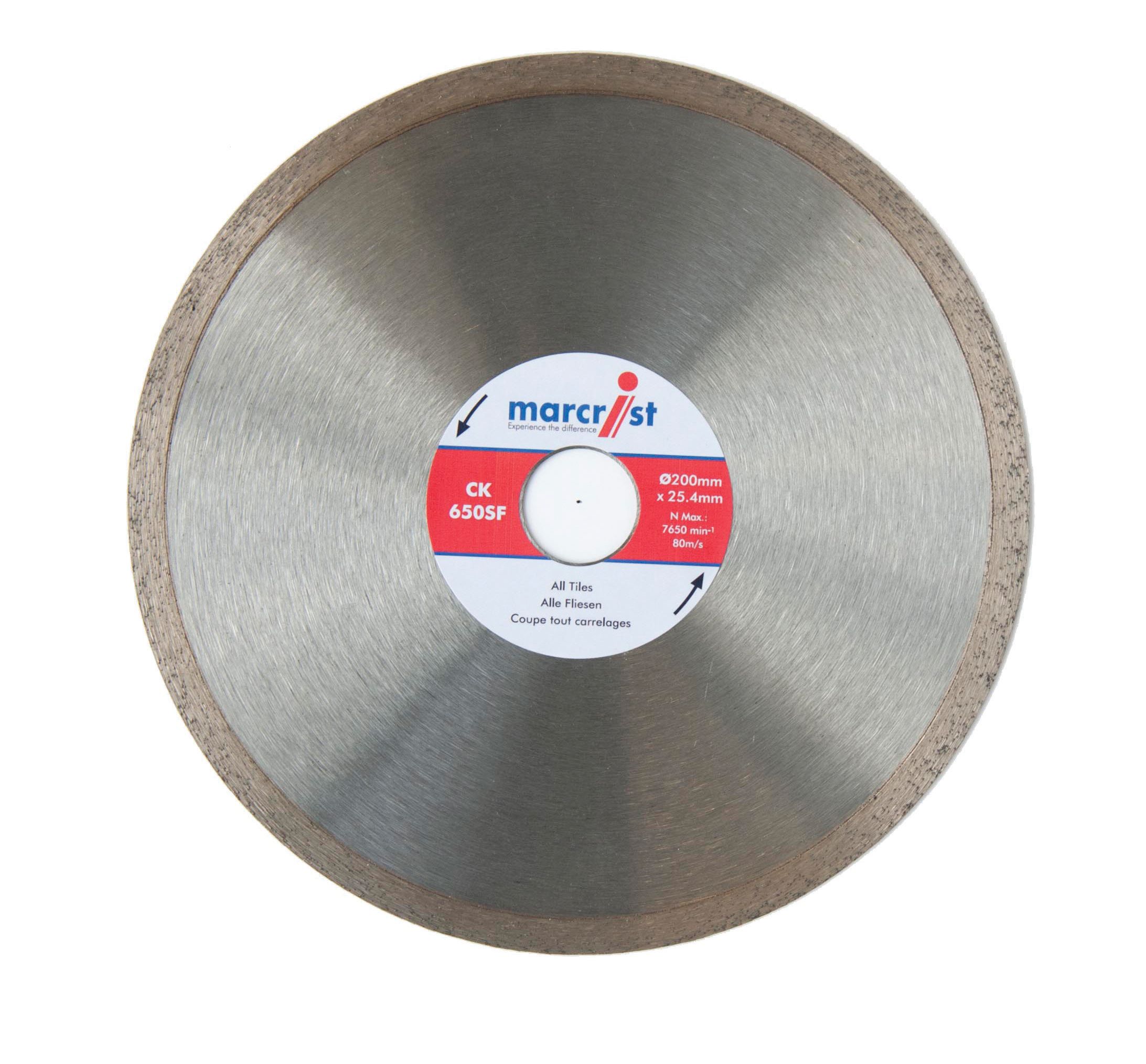 Marcrist (Dia)200mm Continuous Rim Diamond Blade Price Comparisons | Compare The Build