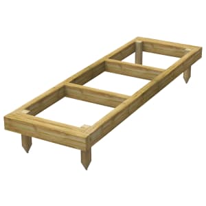 Power Sheds 6 x 2ft Pressure Treated Garden Building Base Kit Price Comparisons | Compare The Build