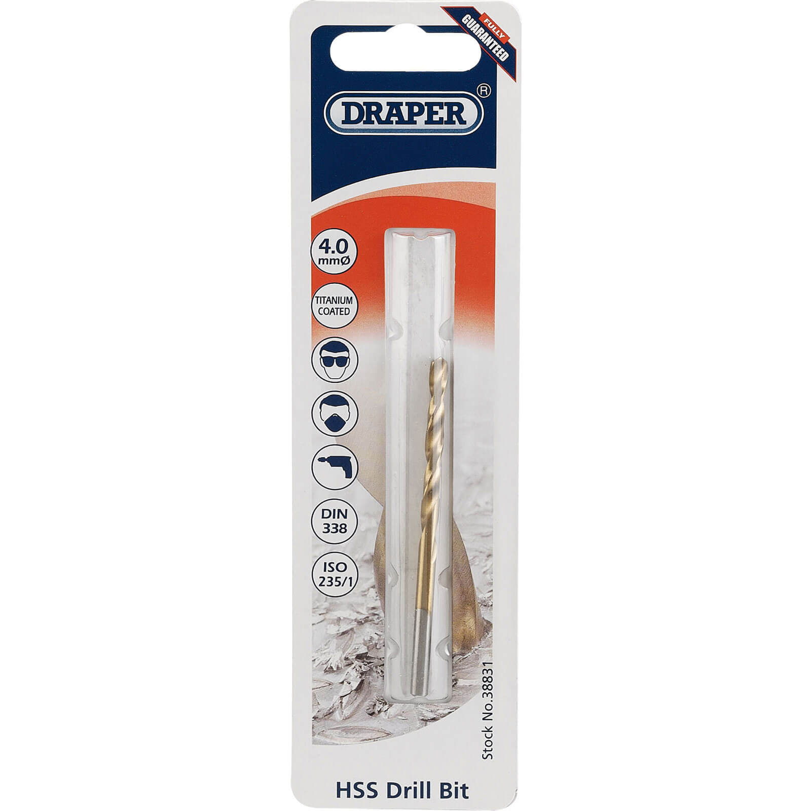 Draper HSS Titanium Coated Drill Bit 4mm Pack of 1 Price Comparisons | Compare The Build