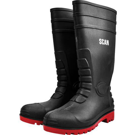 Scan Safety Wellington Boots Dark Green Size 8 Price Comparisons | Compare The Build