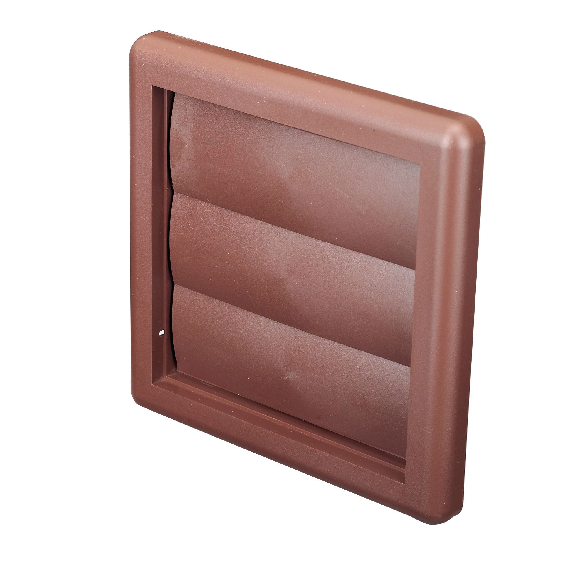 Manrose Brown Square Air Vent & Gravity Flap V1180B, (H)125mm (W)125mm Price Comparisons | Compare The Build