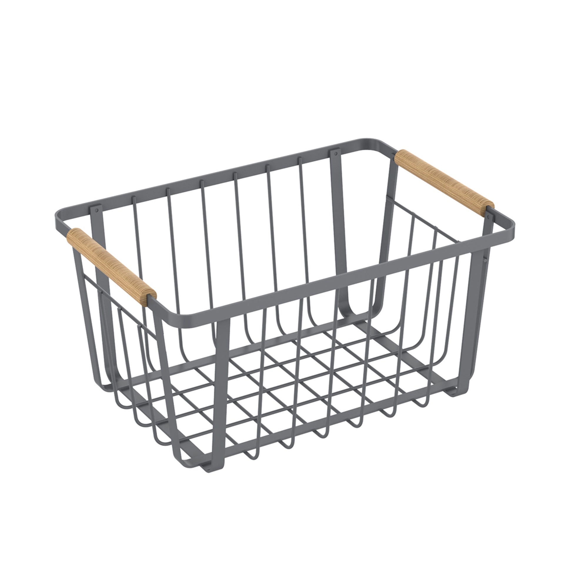 Small Grey Food Storage Basket Grey and Brown Price Comparisons | Compare The Build