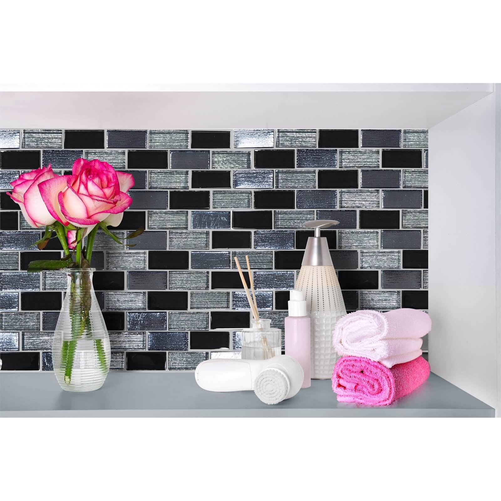 HoM Paris Large Mosaic Tile - 300 x 300mm Price Comparisons | Compare The Build