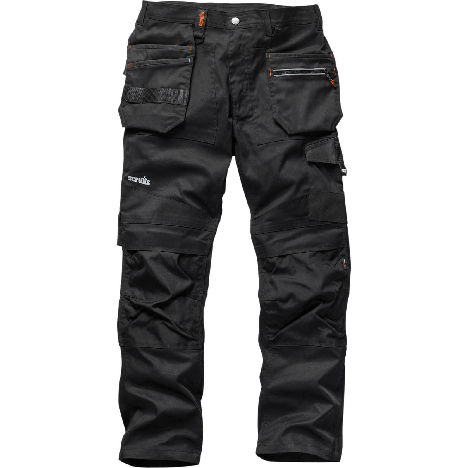 Scruffs Trade Flex Work Trousers Black 40" 31" Price Comparisons | Compare The Build