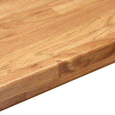 38mm Colmar Oak Wood Effect Laminate Round Edge Kitchen Worktop, (L)3000mm Price Comparisons | Compare The Build