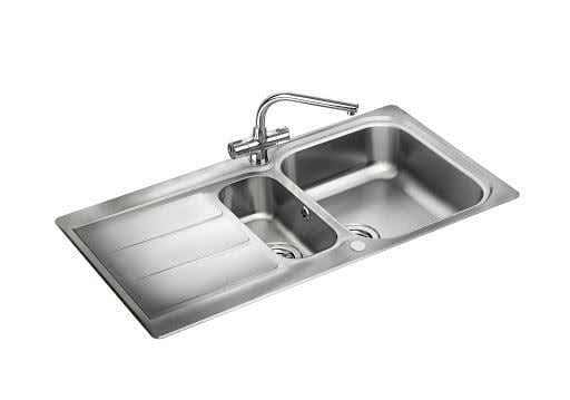 Rangemaster Glendale Stainless Steel Inset 1.5 Kitchen Sink With Waste Price Comparisons | Compare The Build