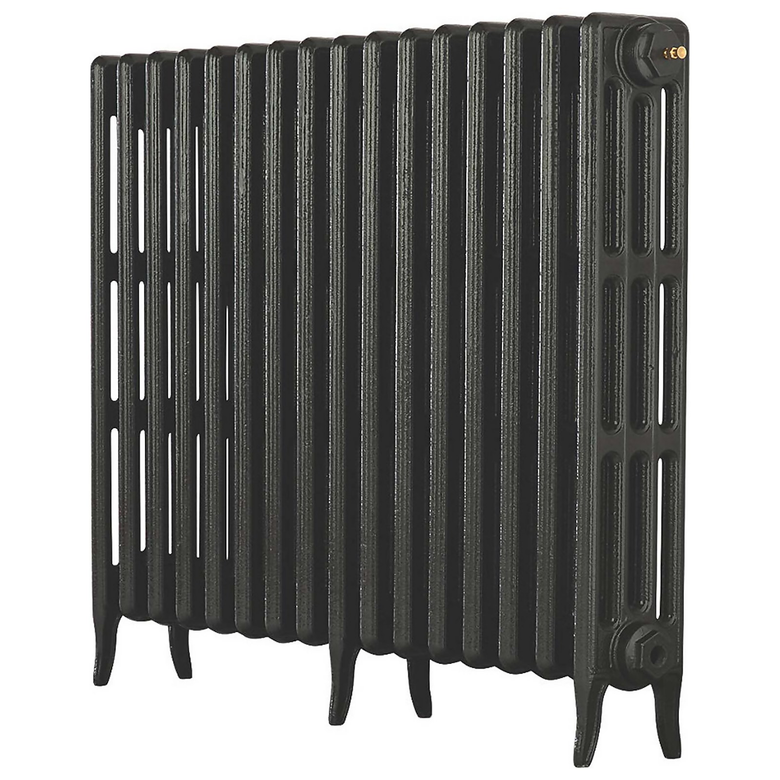 Arroll 4 Column Cast Iron Radiator 874 X 760 - Pewter Price Comparisons | Compare The Build