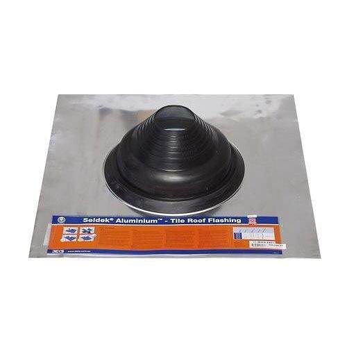Pipe Flashing for Pitched Roofs 12-70mm Dektite Seldek Aluminium Black EPDM SDA100B Price Comparisons | Compare The Build