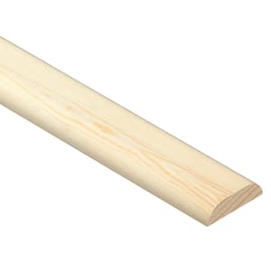 Cheshire Mouldings Pine D Shape Cover - 6x25x2400mm Price Comparisons | Compare The Build