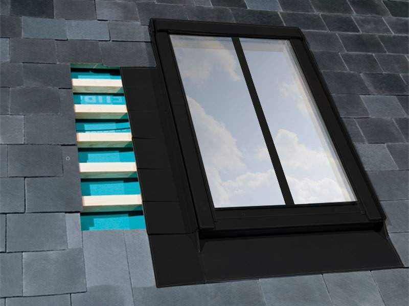 FAKRO ELV/C/09 Conservation Flashing For Up To 10mm Slate Tiles - 94cm x 140cm  86809 Price Comparisons | Compare The Build