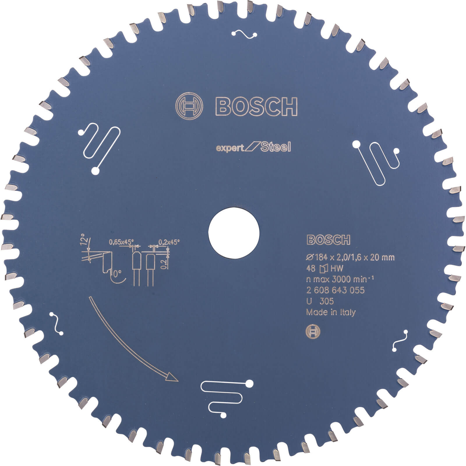 Bosch Expert Metal Steel Cutting Saw Blade 184mm 48T 20mm Price Comparisons | Compare The Build