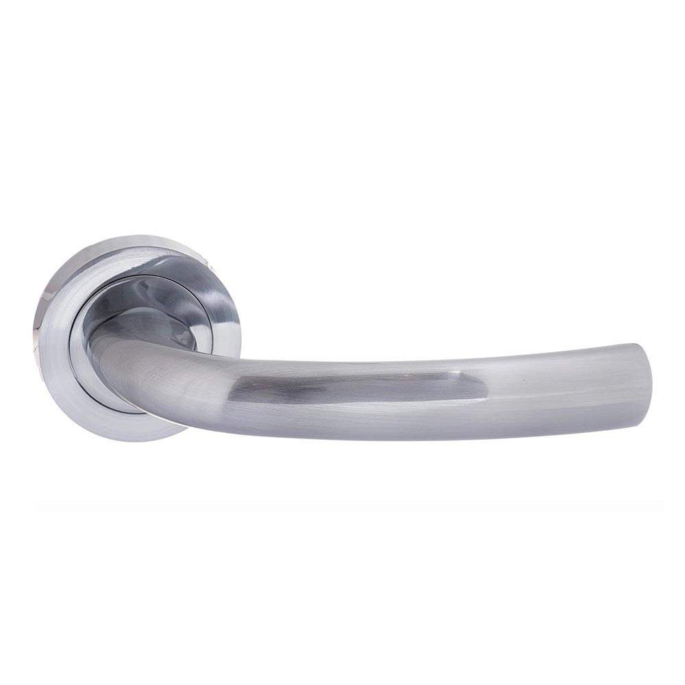 Atlantic STATUS Nevada Lever on Round Rose - Satin Chrome Atlantic UK S21RSC Price Comparisons | Compare The Build