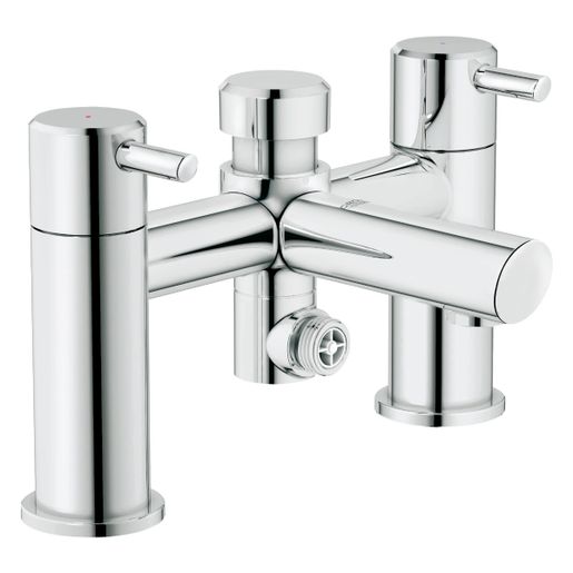 Grohe Concetto Low Pressure Deck Mounted Bath Shower Mixer Tap 25109000 Price Comparisons | Compare The Build