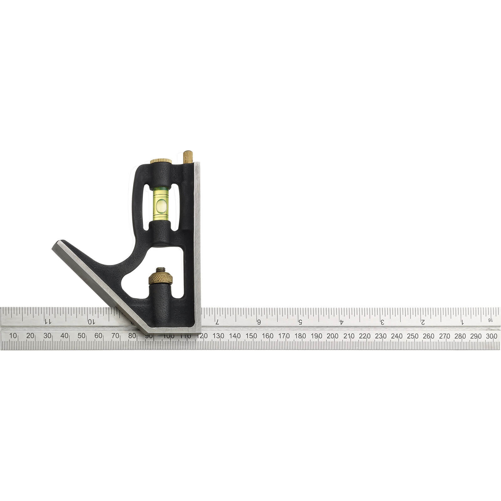 Fisher Heavy Duty Combination Square 300mm | Compare The Build