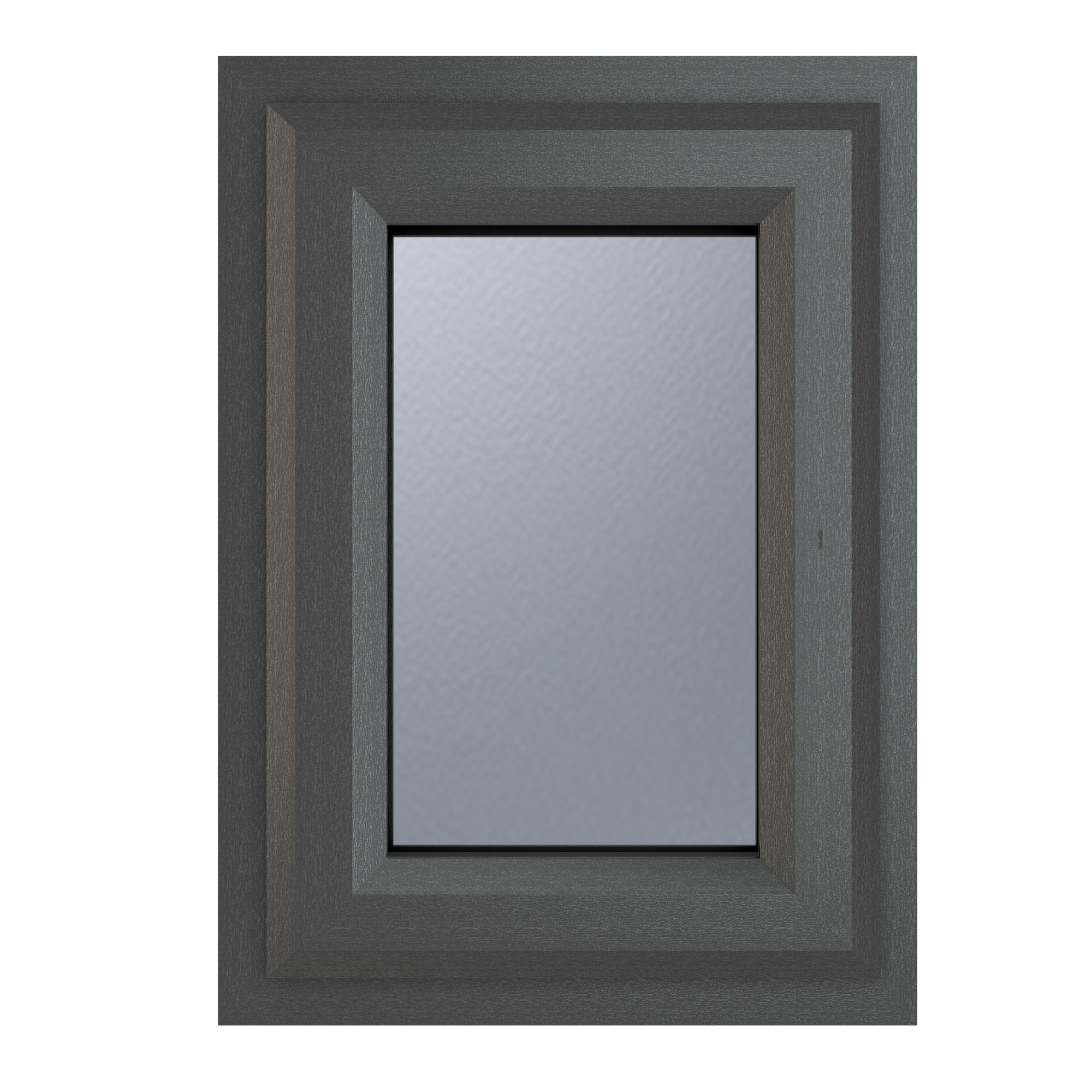 Crystal Grey Upvc Casement Obscure Window 2P Top Opening 440 mm x 610 mm Price Comparisons | Compare The Build