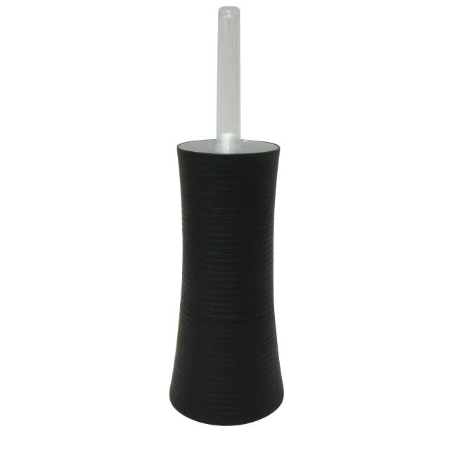 Cooke & Lewis Lora Black Rubber Effect Toilet Brush Holder Price Comparisons | Compare The Build