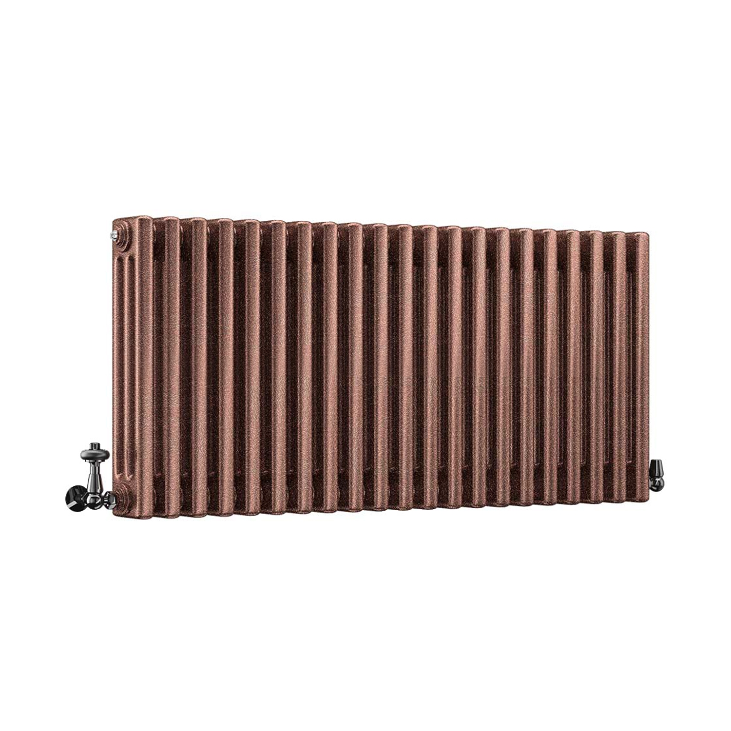 DQ Modus 3 Column Horizontal Radiator, Historic Copper, 500mm x 1864mm Price Comparisons | Compare The Build