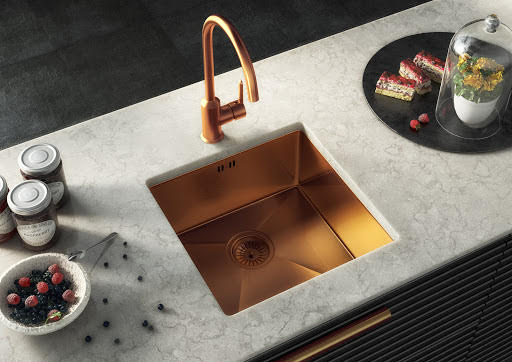 Sauber Copper Stainless Steel Undermount Inset Kitchen Sink with Waste Price Comparisons | Compare The Build