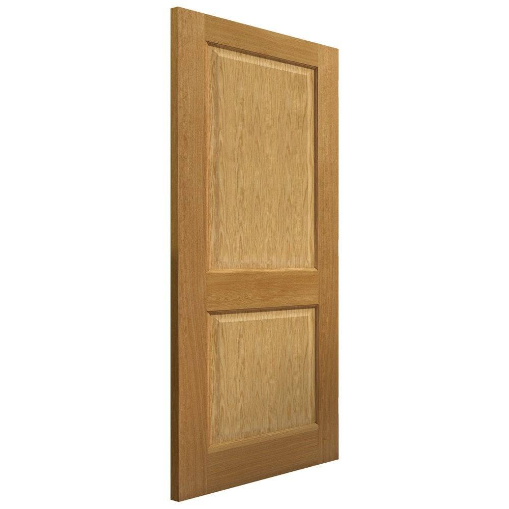 JB Kind Internal Oak Veneer Charnwood Fully Finished 2P Door 1981mm x 610mm x 35mm (78" x 24") Price Comparisons | Compare The Build