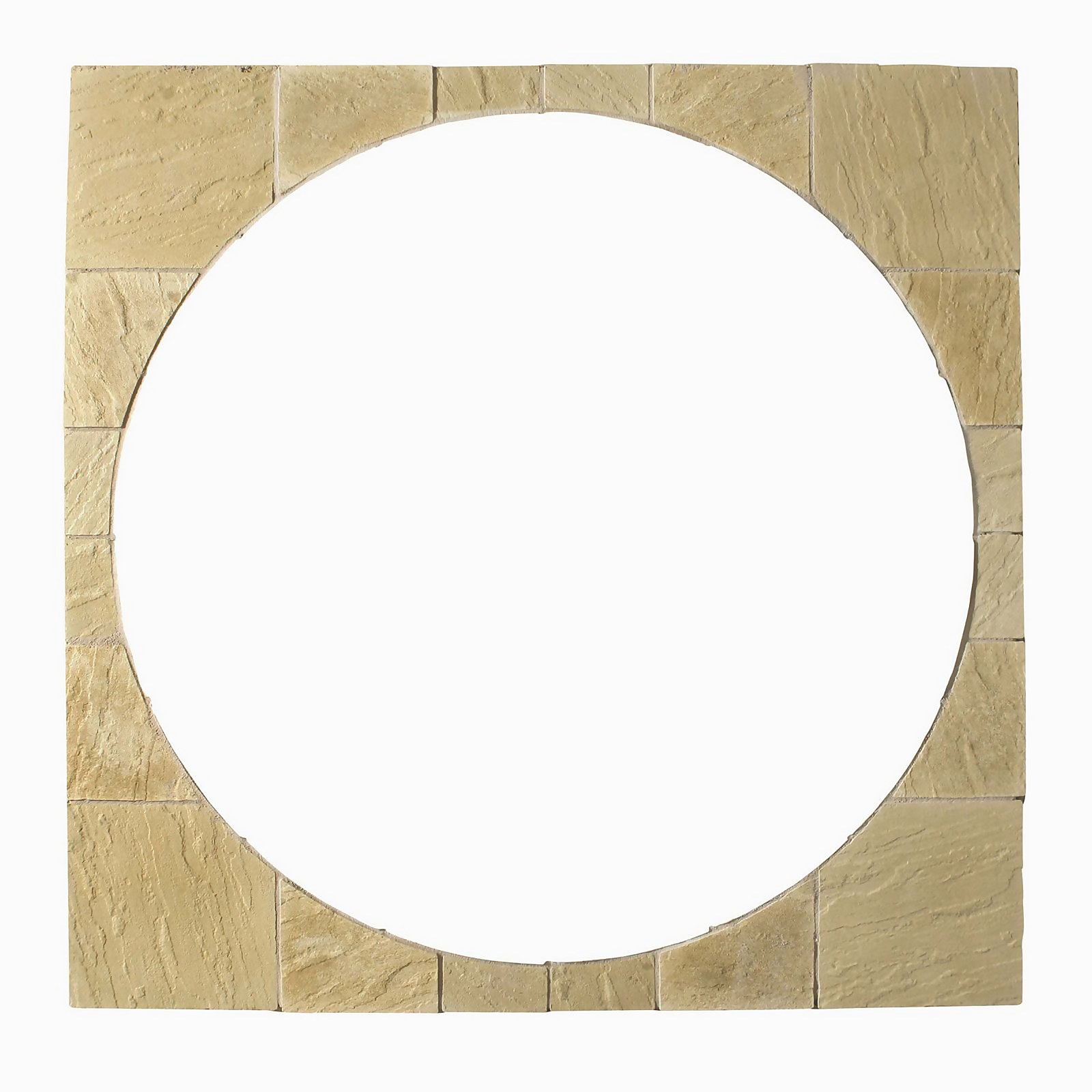 Stylish Stone Chantry Circle Squaring Off Kit 2.4m - Gold | Compare The Build