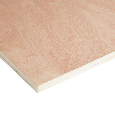 Sanded Brown Hardwood Plywood Board (L)2.44M (W)1.22M (T)15mm Price Comparisons | Compare The Build