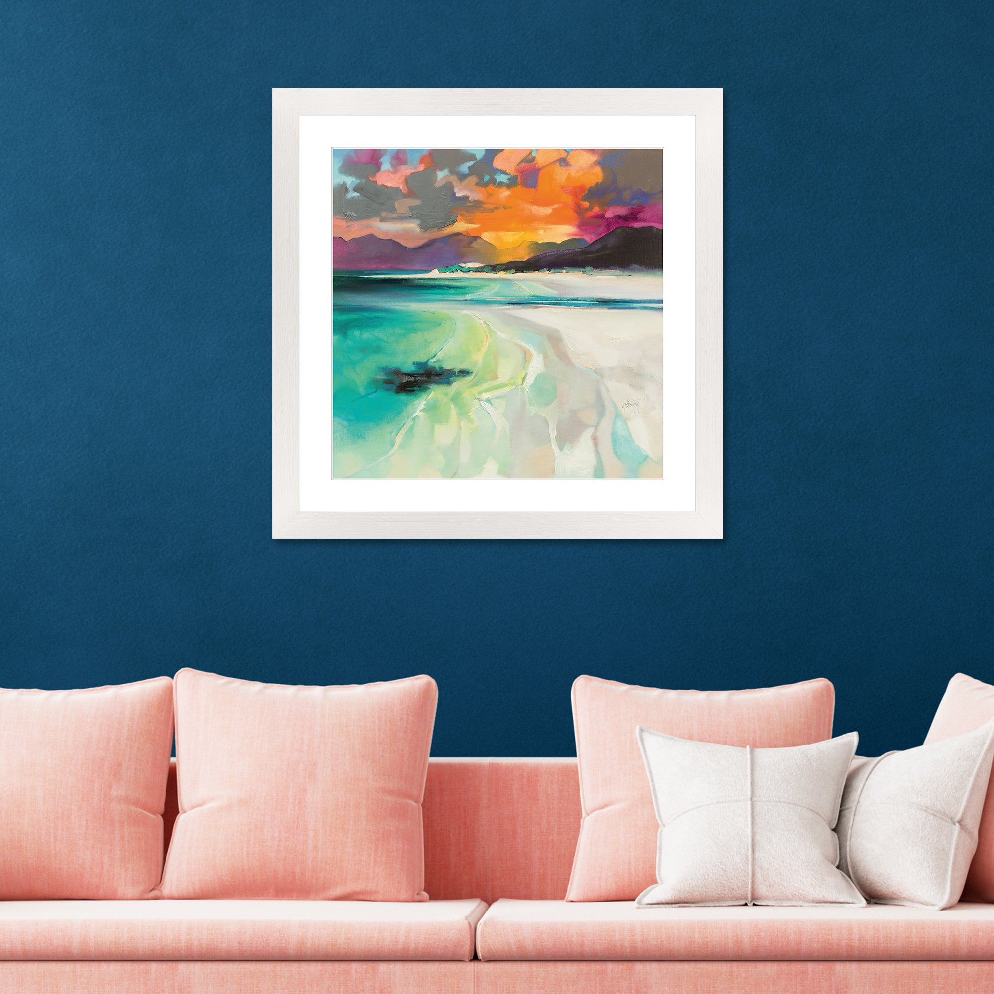 The Art Group Seilebost Framed Print MultiColoured | Compare The Build