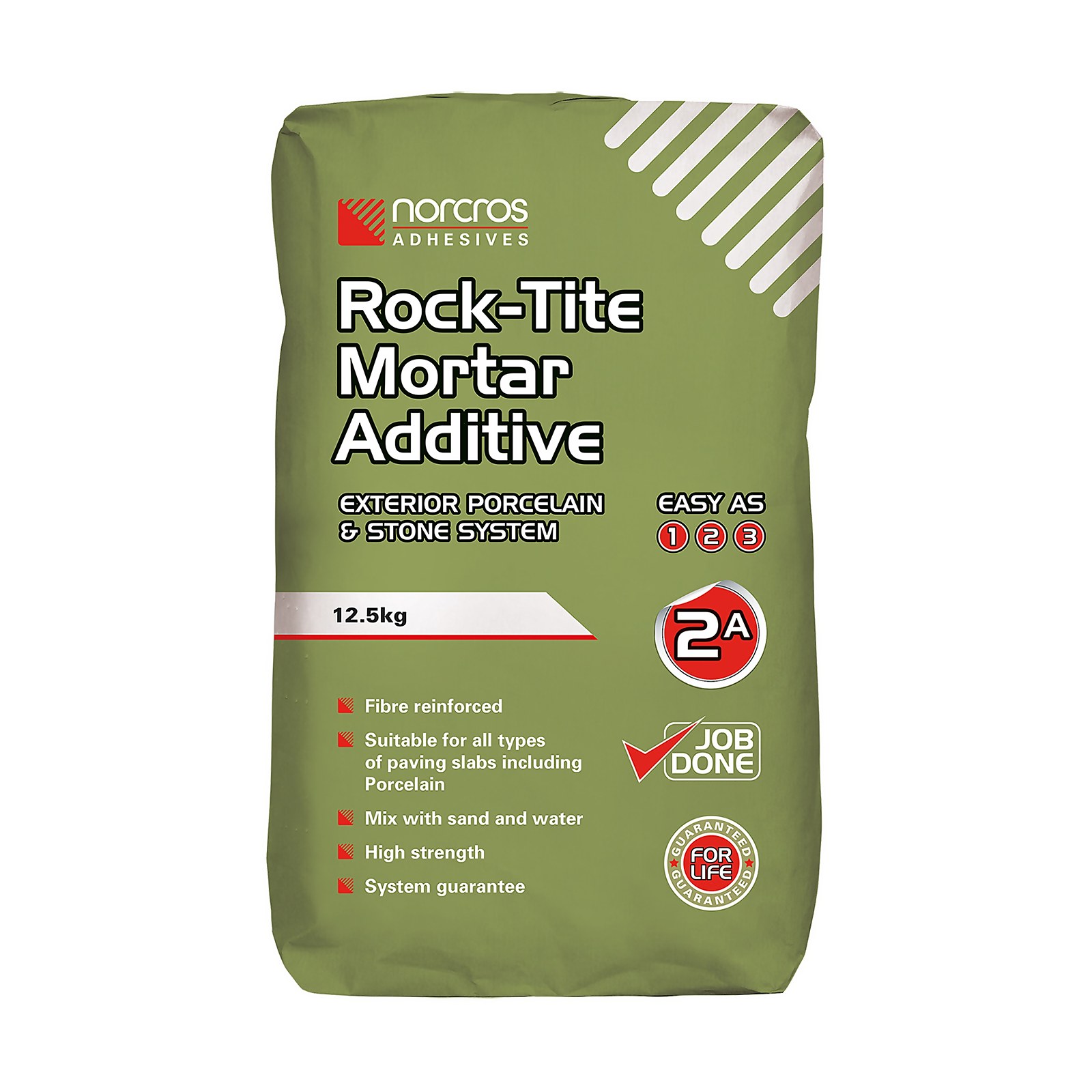 Norcros Rock Tite Outdoor Tile Mortar Additive - 12.5kg | Compare The Build