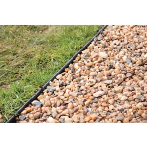 Gravel & Paving Edging Black 10m Price Comparisons | Compare The Build