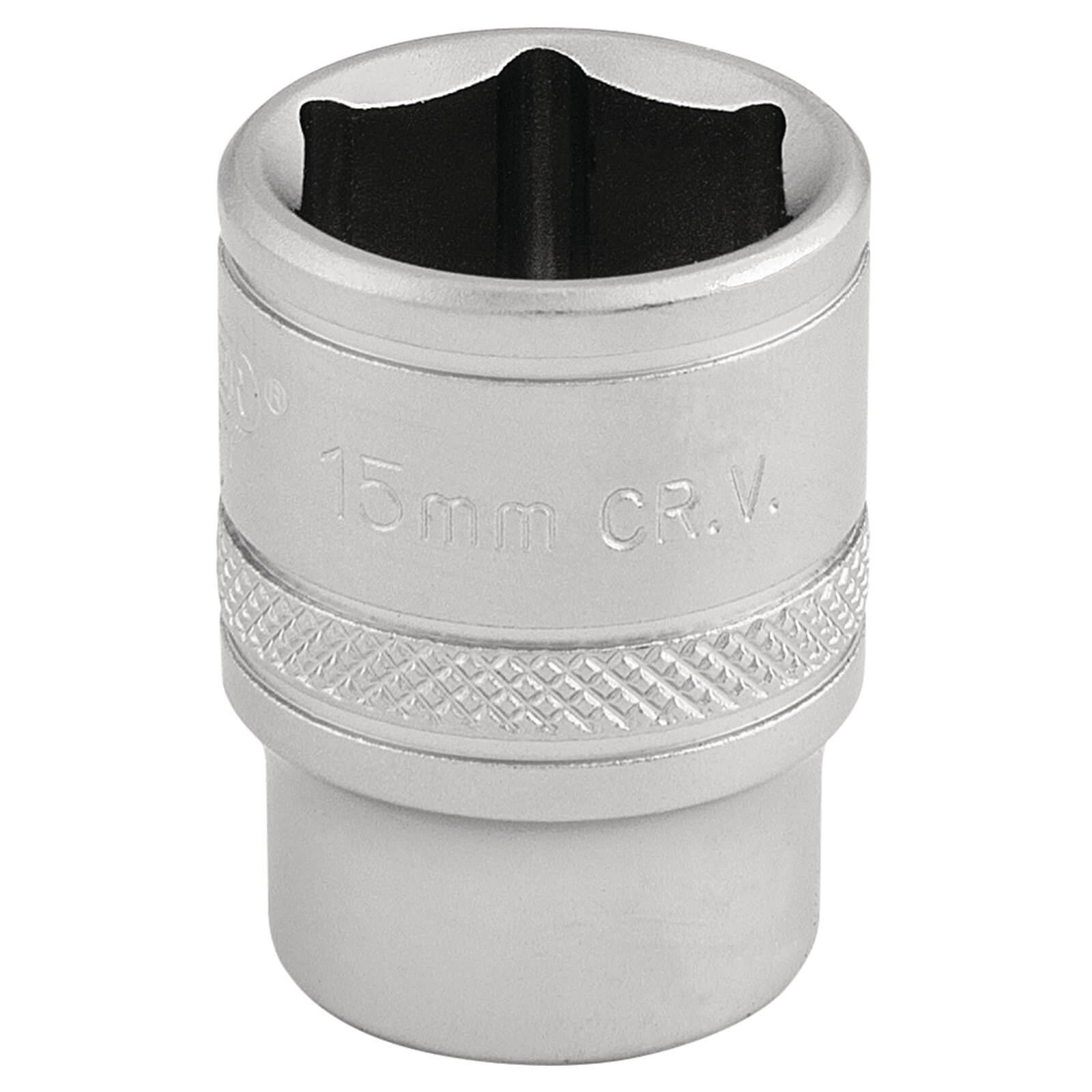 Draper 3/8" Drive Satin Finish Hexagon Socket Metric 3/8" 15mm Price Comparisons | Compare The Build