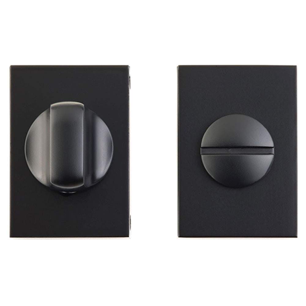 Deanta Slim Rectangle Thumbturn Lock - Black Stainless Steel DHRECTTLBLK Price Comparisons | Compare The Build