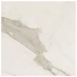 Wickes Boutique Calacatta Gold Lux Glazed Porcelain Tile - Cut Sample | Compare The Build