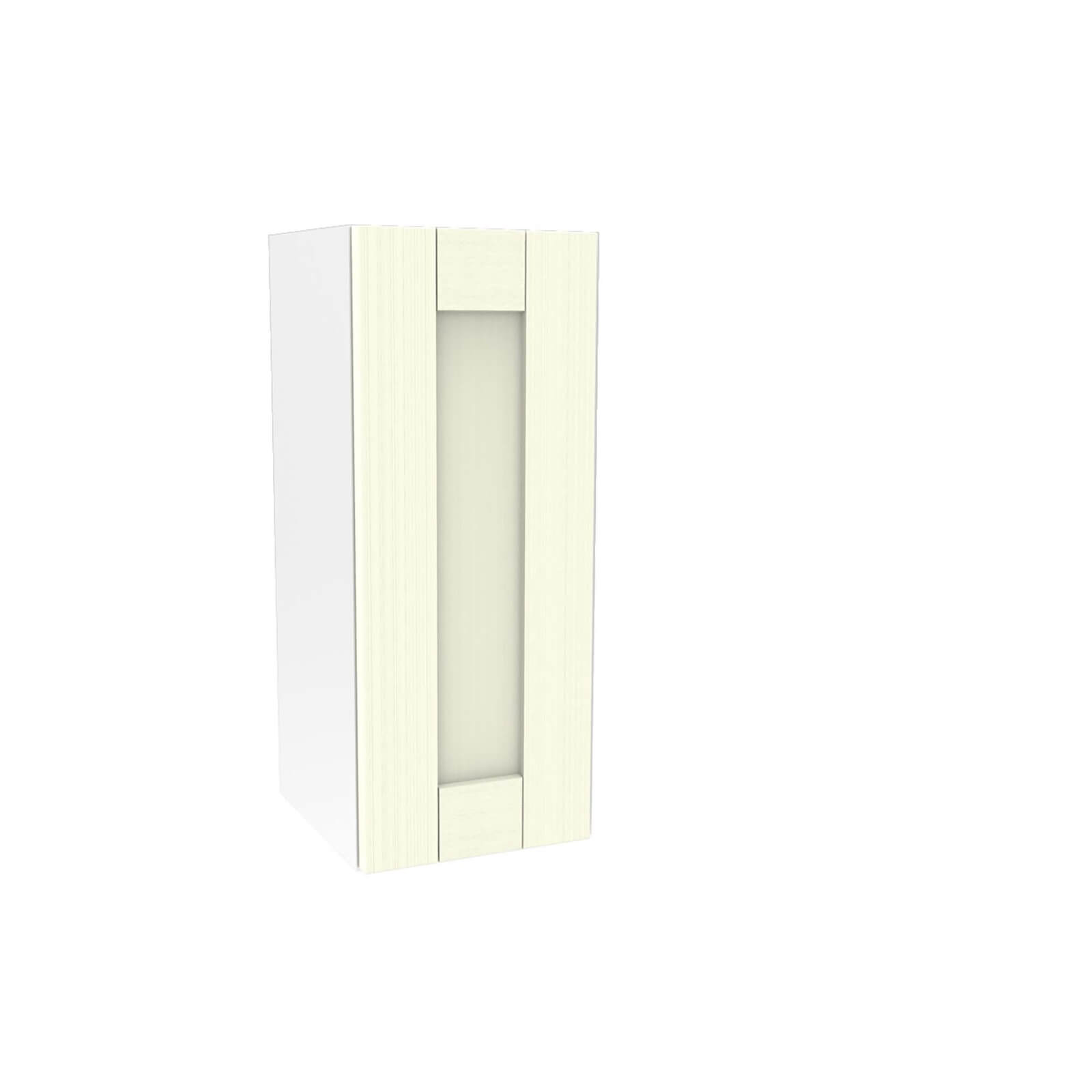 Timber Shaker Ivory 300mm Wall Unit Price Comparisons | Compare The Build