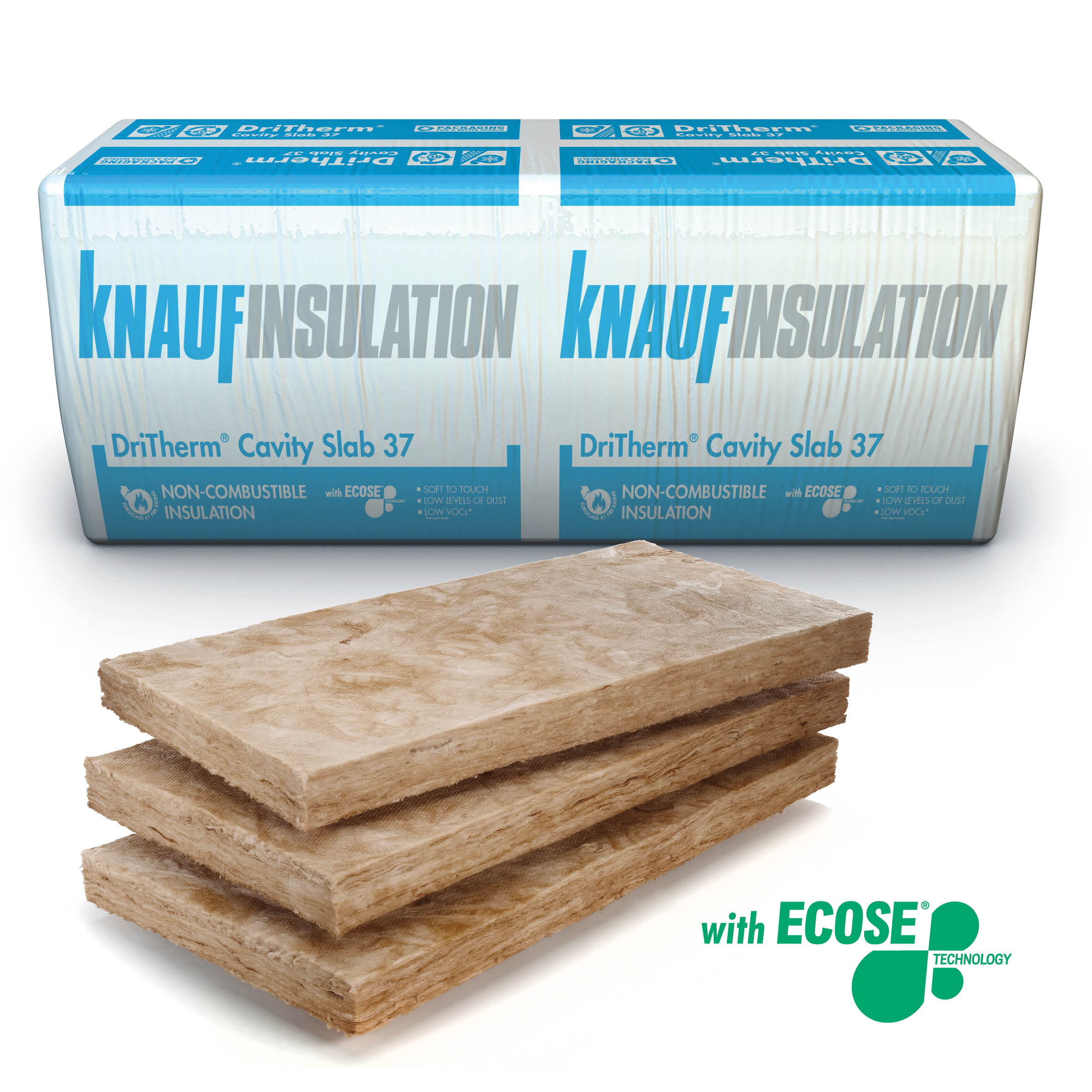 Knauf Insulation DriTherm 37 Cavity Insulation Slab  75mm 1200mm x 455mm Price Comparisons | Compare The Build