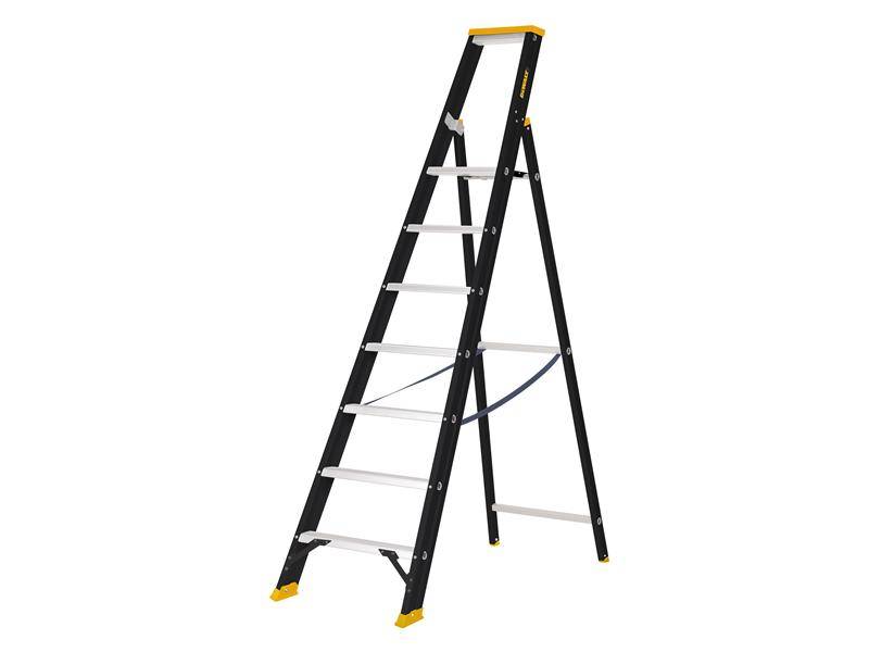 DEWALT Ladders DWLDXLD117E Professional Single Stepladder, 1.75m 7 Rungs Price Comparisons | Compare The Build