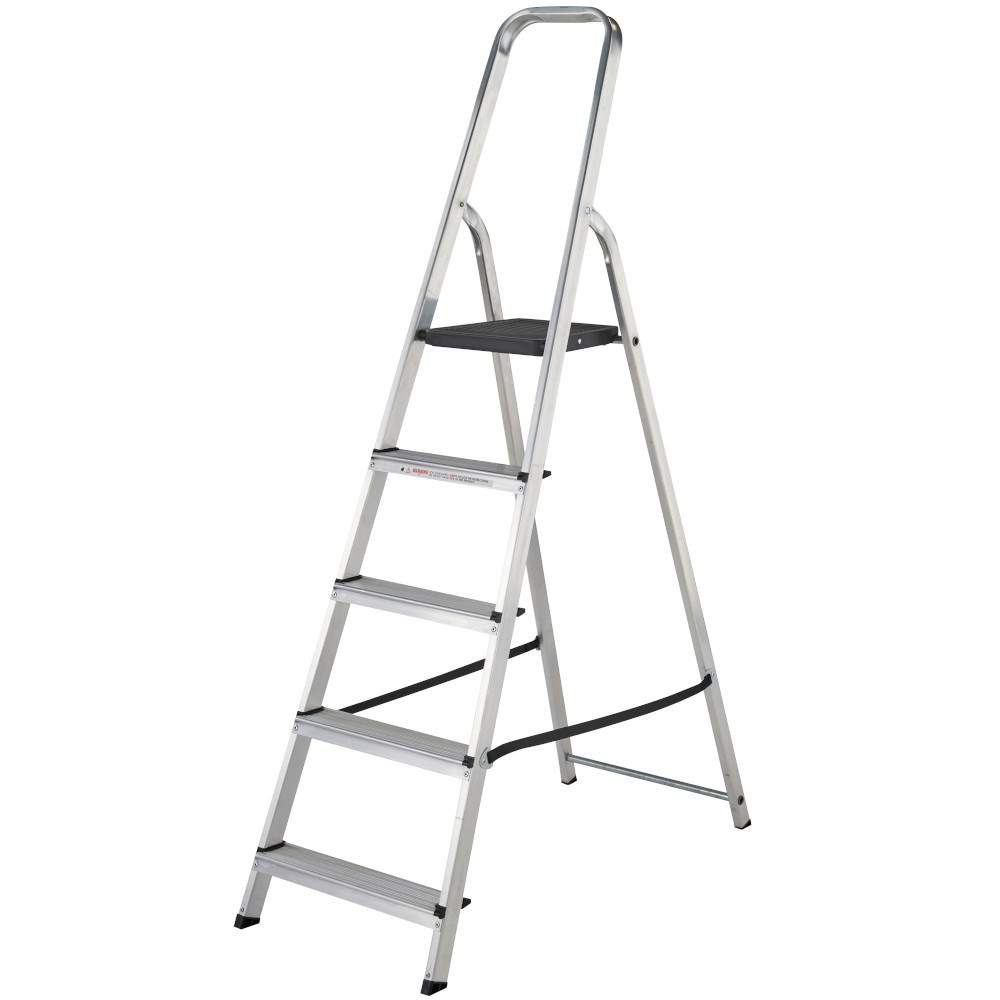 Werner 5 Tread High Handrail Stepladder - EN131 7400518L | Compare The Build