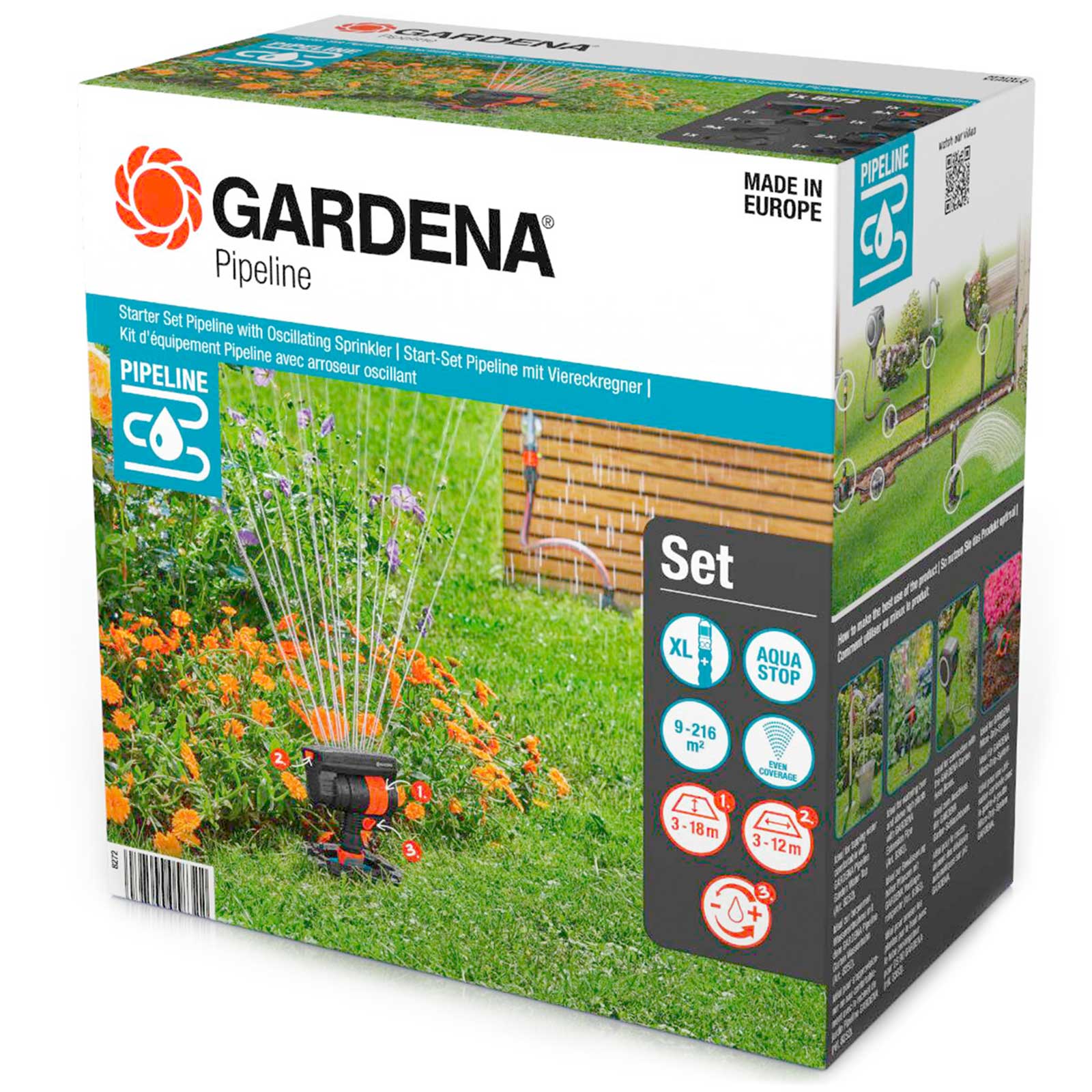 Gardena PIPELINE Starter Set with Sprinkler Price Comparisons | Compare The Build