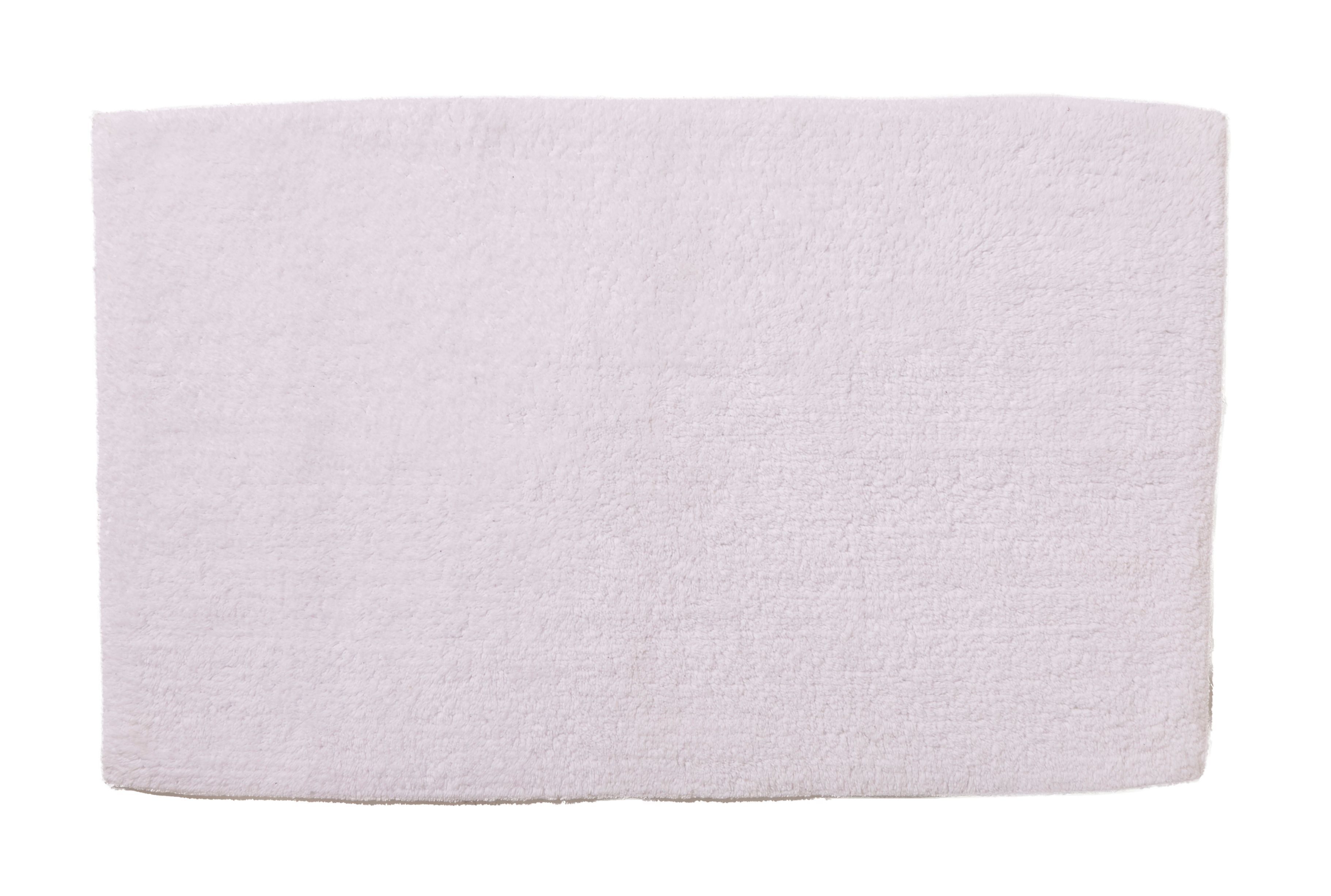 Cooke & Lewis Diani White Cotton Tufty Slip Resistant Bath Mat (L)800mm (W)500mm Price Comparisons | Compare The Build
