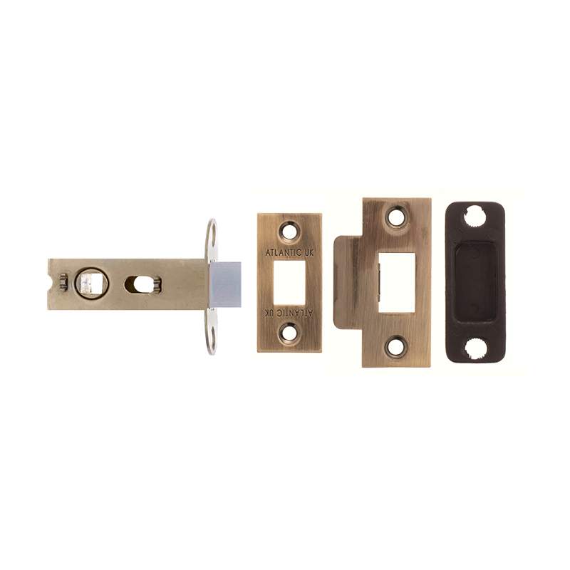 Atlantic Heavy Duty Bolt Through Tubular Latch - 76.2mm - Premium Finish - Antique Brass Atlantic UK AL3AB Price Comparisons | Compare The Build