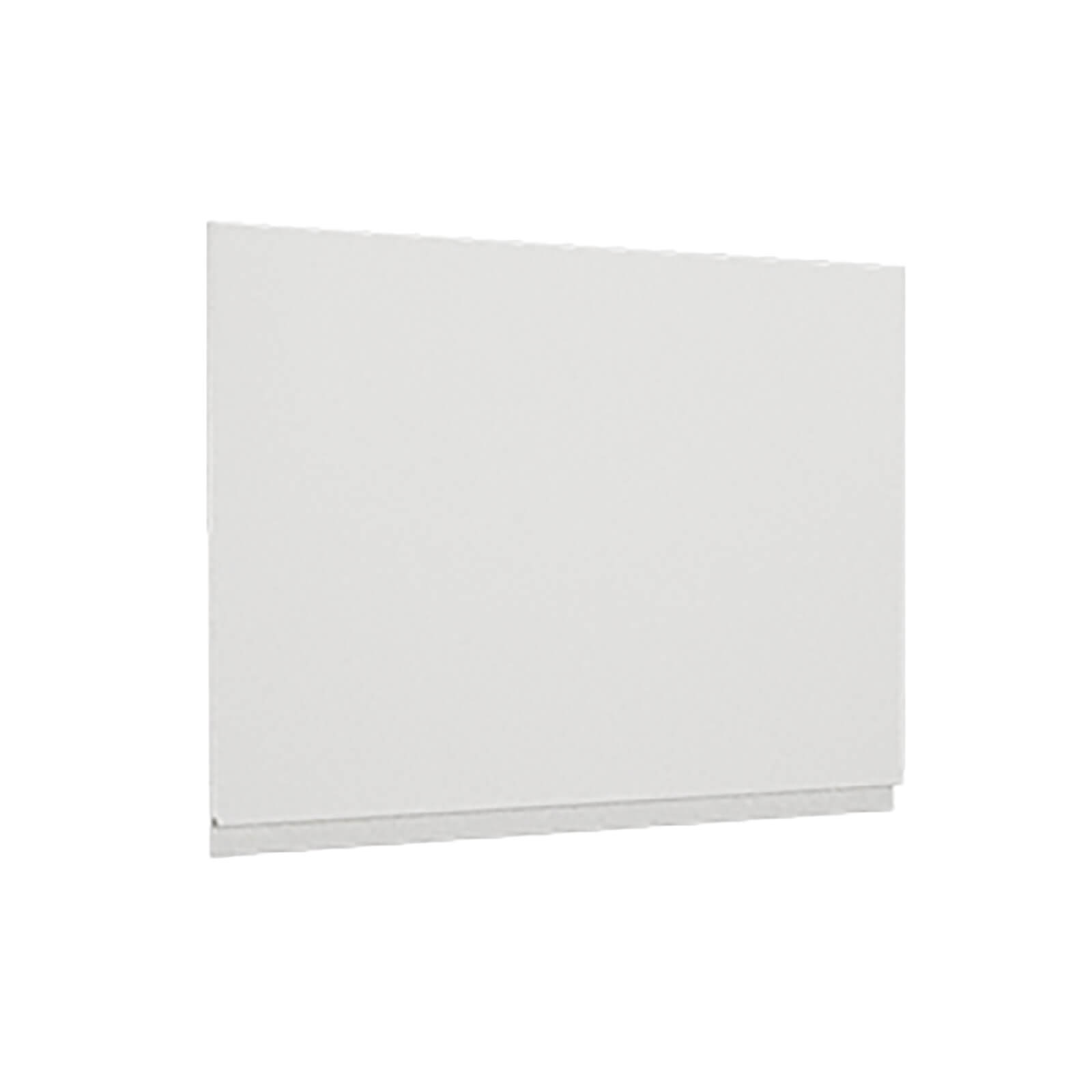 Handleless White Gloss Integrated Extractor Door (597x445) Price Comparisons | Compare The Build