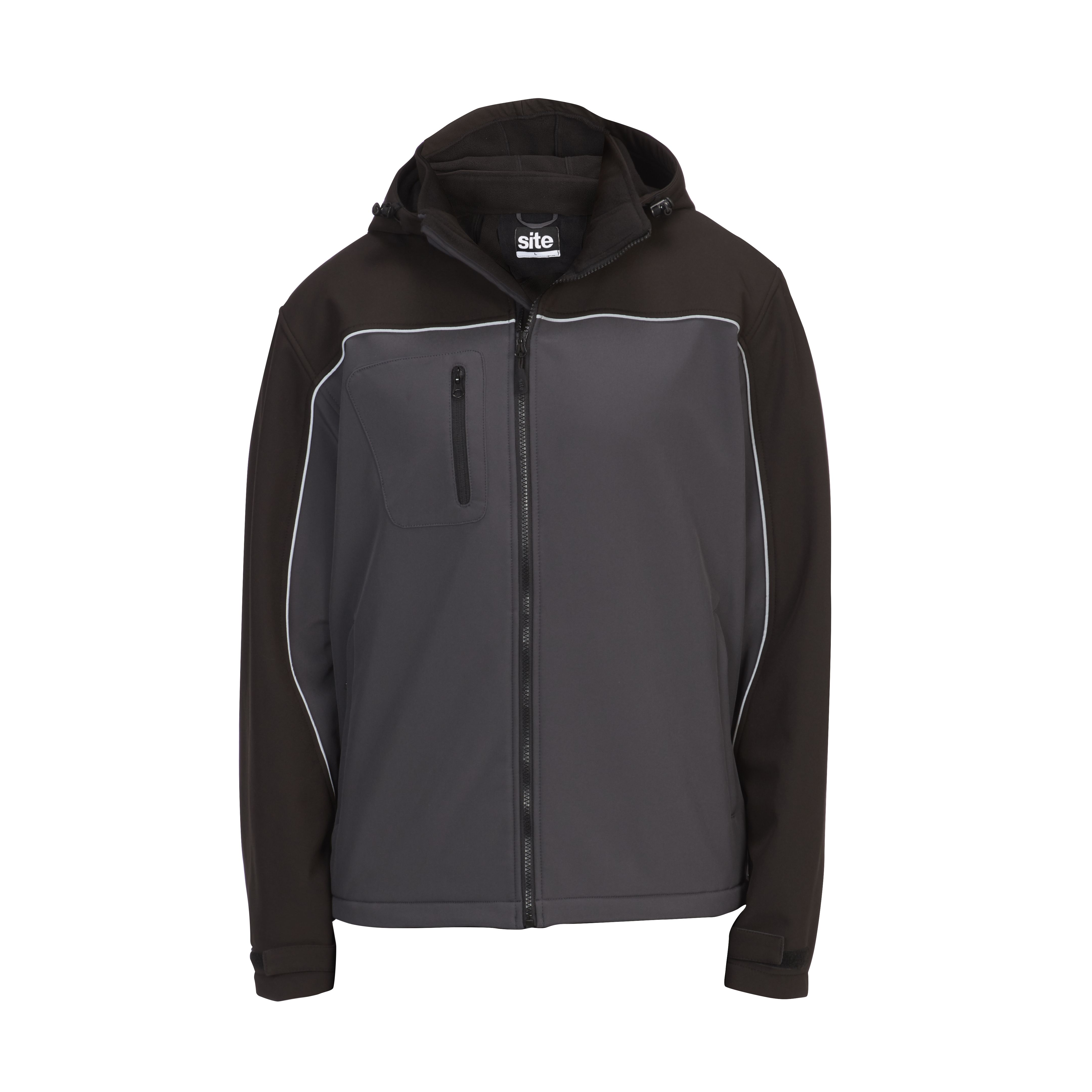 Site Black & Grey Waterproof Jacket X Large Price Comparisons | Compare The Build