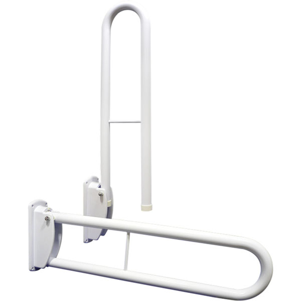 White Hinged Arm Support Rail 760mm Price Comparisons | Compare The Build