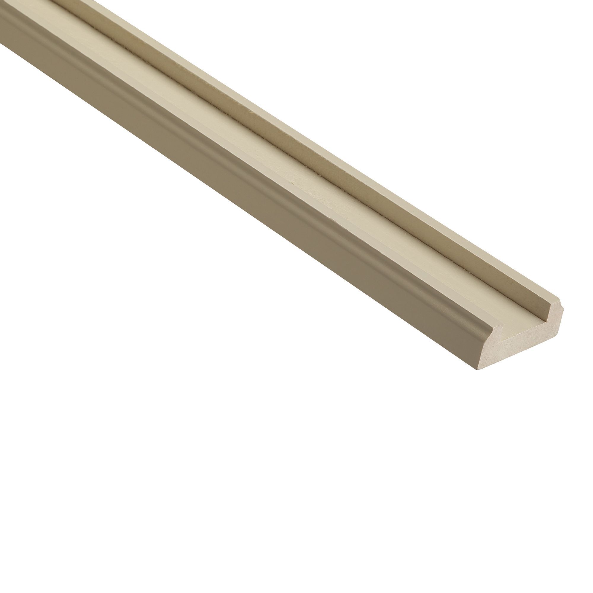 Cheshire Mouldings Colonial Primed White Pine Grooved 32mm Baserail, (L)2.4M (W)21mm Price Comparisons | Compare The Build