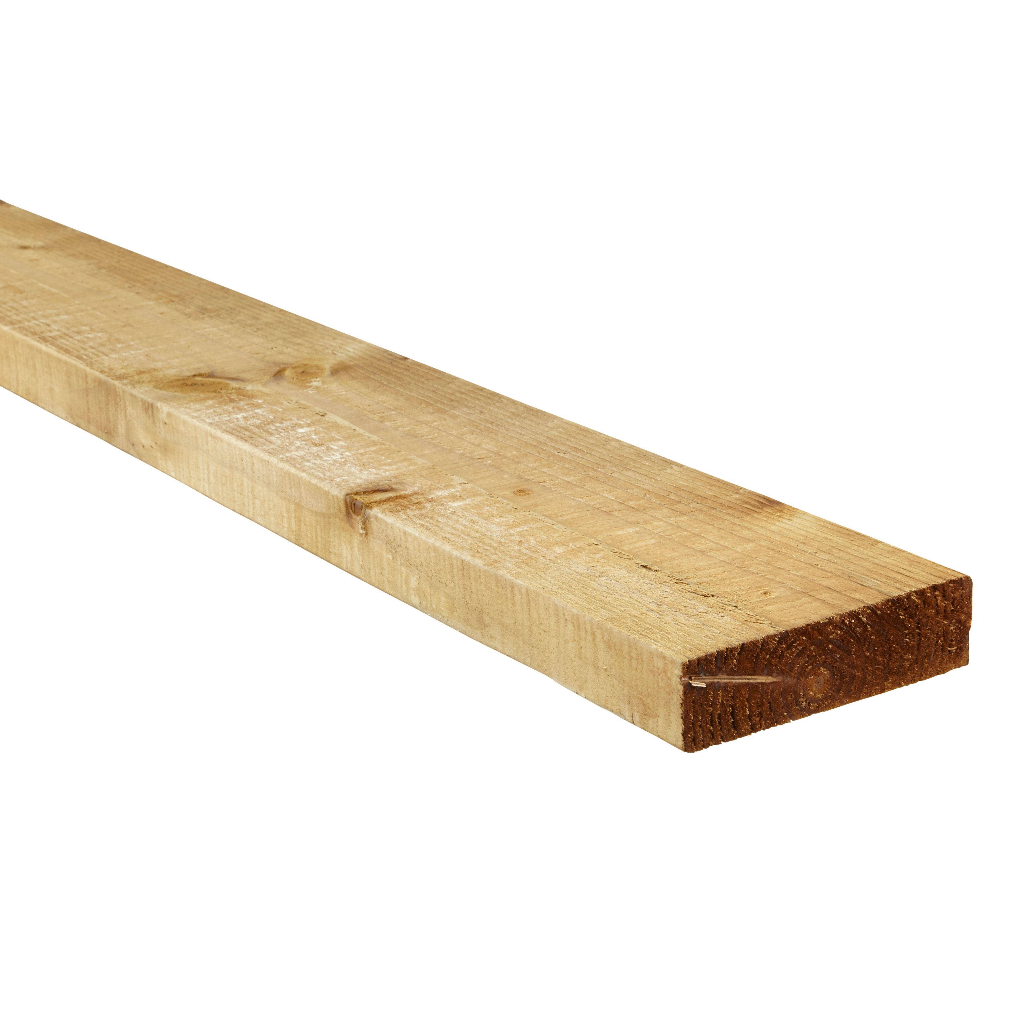 Softwood Deck Joist (L)2.4M (W)140mm (T)38mm Price Comparisons | Compare The Build