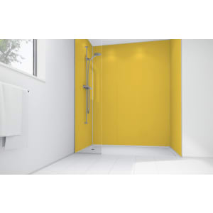 Mermaid Sunflower Matt Acrylic Shower Single Shower Panel - 2440mm x 1200mm Price Comparisons | Compare The Build