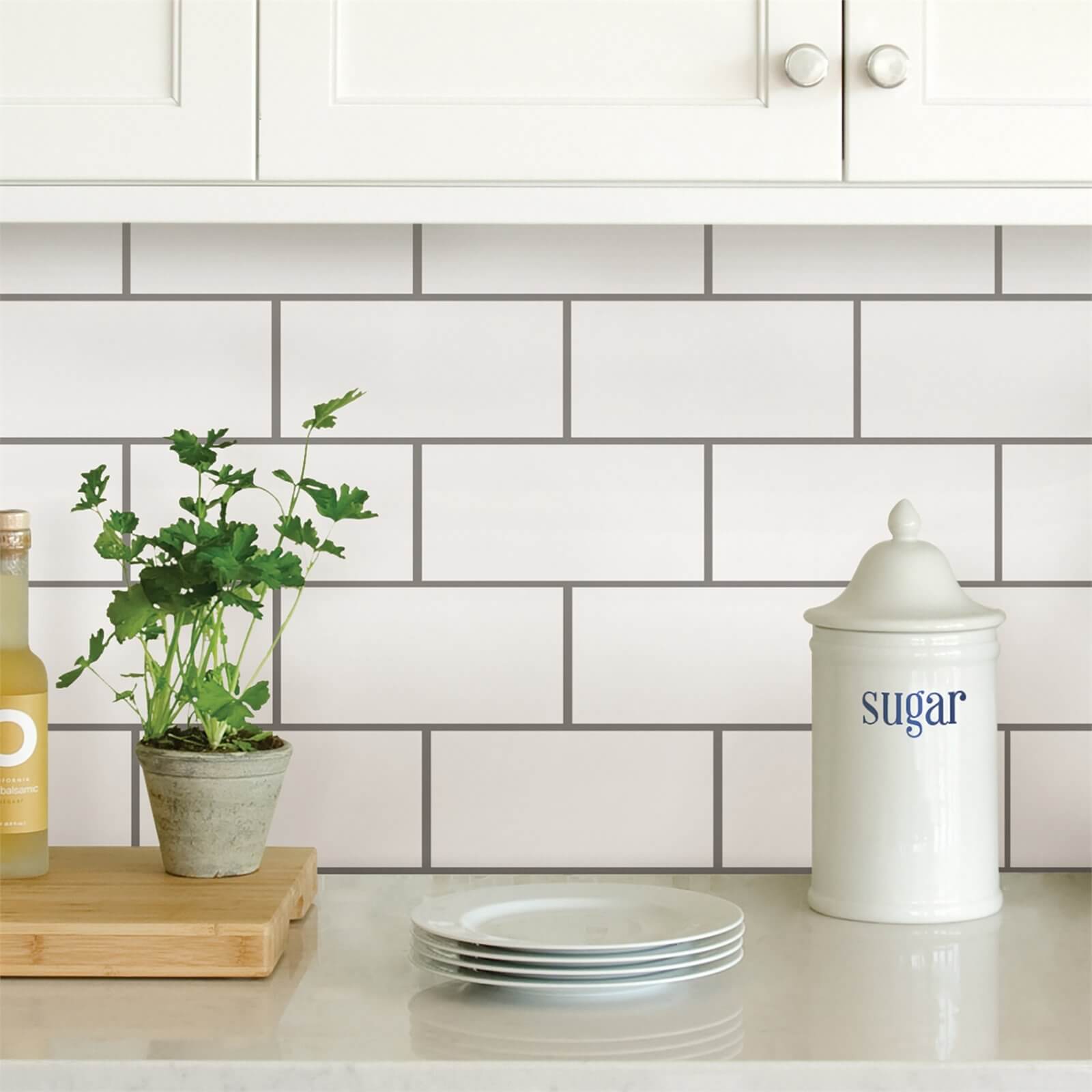 Subway Peel and Stick Self Adhesive Wall Tiles Price Comparisons | Compare The Build