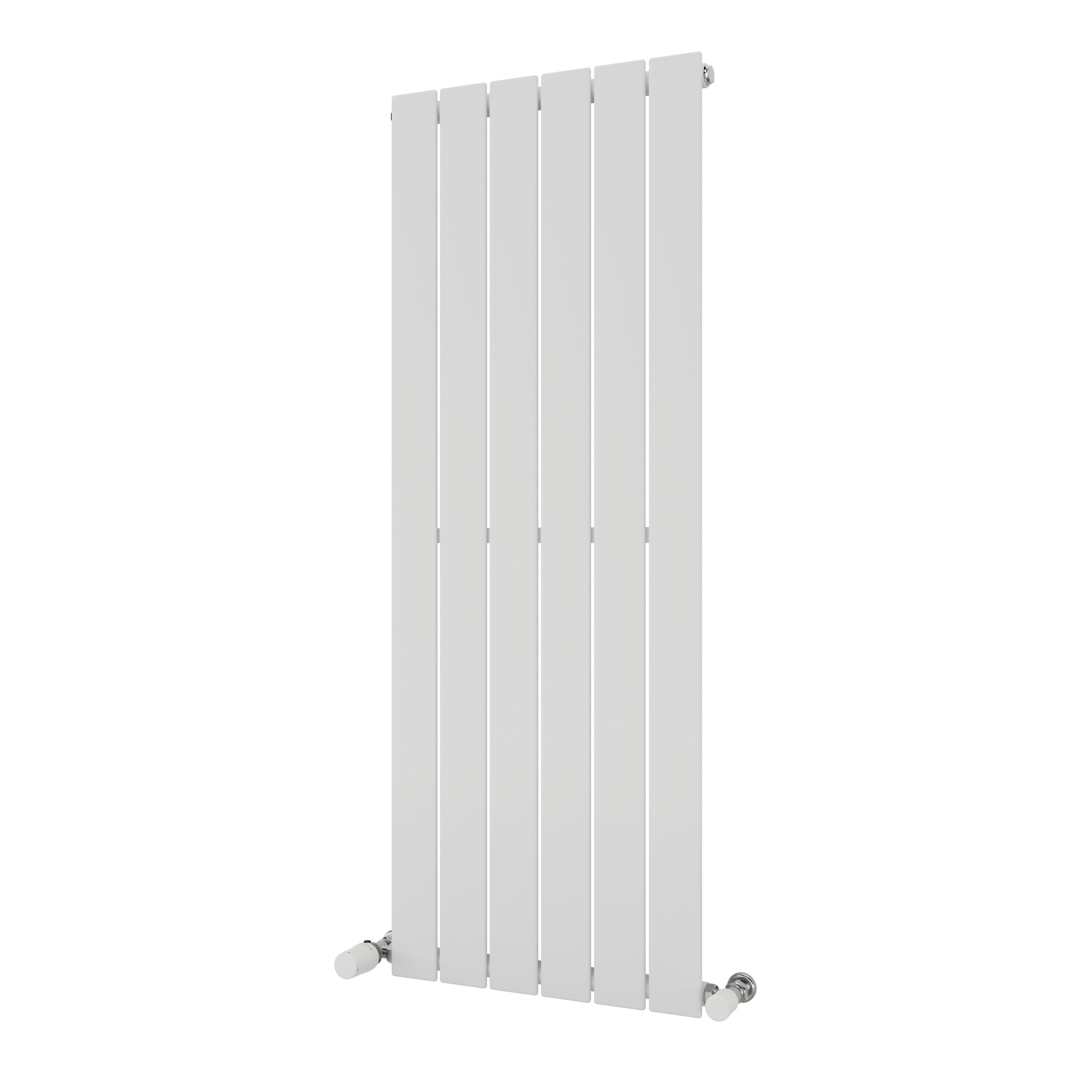 Ximax Vertirad Satin White Vertical Designer Panel Radiator, (W)445mm X (H)1200mm | Compare The Build