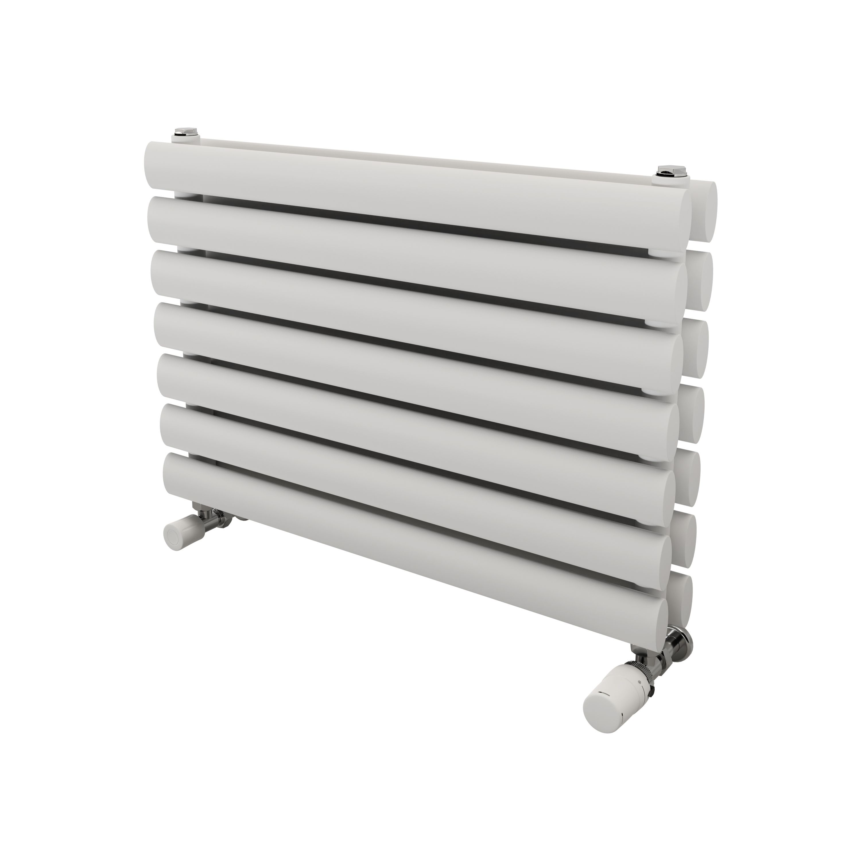 Ximax Champion Duplex Satin White Horizontal Designer Radiator, (W)600mm X (H)410mm Price Comparisons | Compare The Build