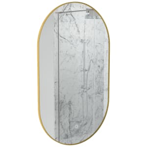Sensio Nebula Brass Colour Changing LED Bathroom Mirror - 500 x 800mm Price Comparisons | Compare The Build