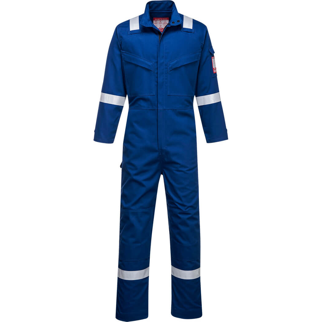 Portwest FR93 Bizflame Ultra Coverall Royal Blue L Price Comparisons | Compare The Build