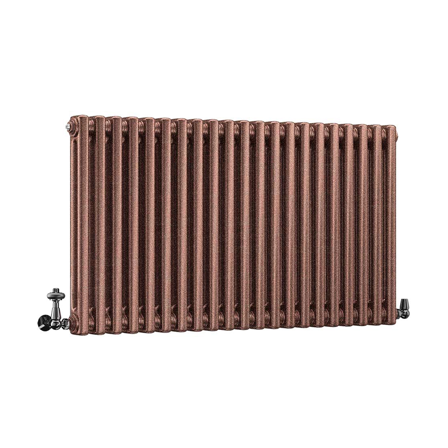 DQ Modus 2 Column Horizontal Radiator, Historic Copper, 600mm x 806mm Price Comparisons | Compare The Build